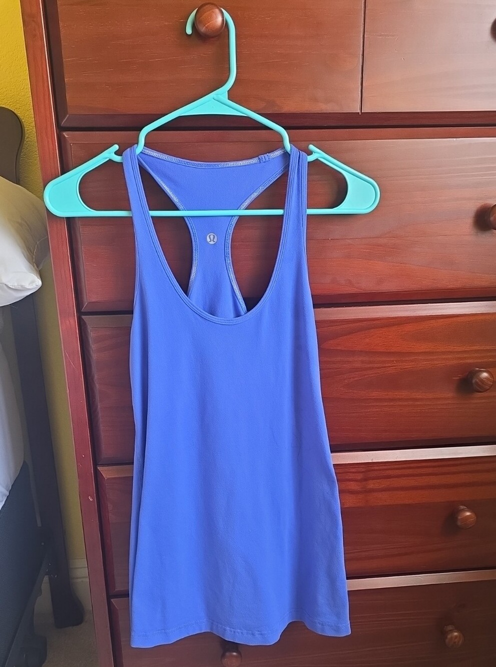 Lululemon athletica Blue Racerback Tank Top. Unknown Sizing